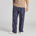 Men's Sitting Dog Pattern Classic Sleep Pant