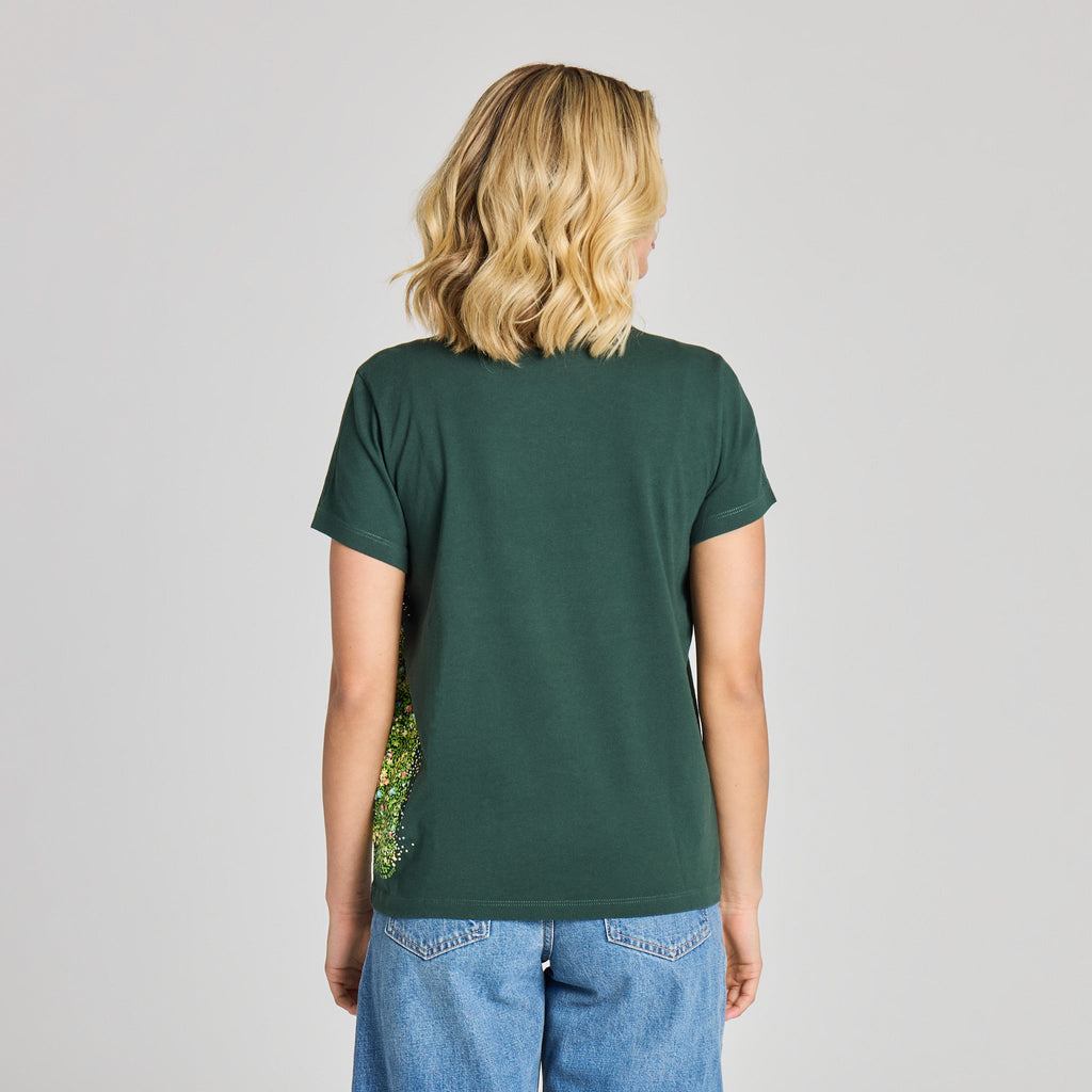 Women's Sparkle Tree Short Sleeve Crusher Tee product image 2