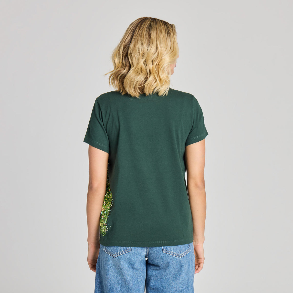 Women's Sparkle Tree Short Sleeve Crusher Tee product image 2