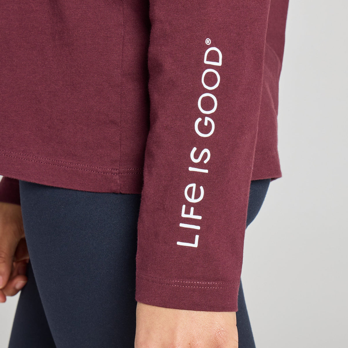 Women's Cosmic Hearts Long Sleeve Crusher Vee product image 3