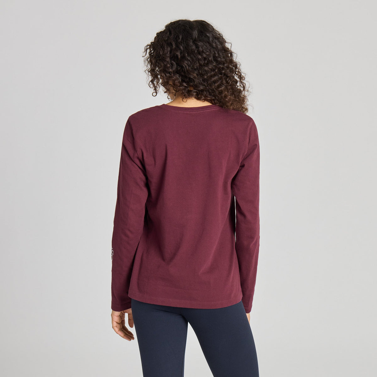 Women's Cosmic Hearts Long Sleeve Crusher Vee product image 4
