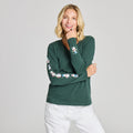 Women's Snowman Parade Long Sleeve Crusher Vee product image 1