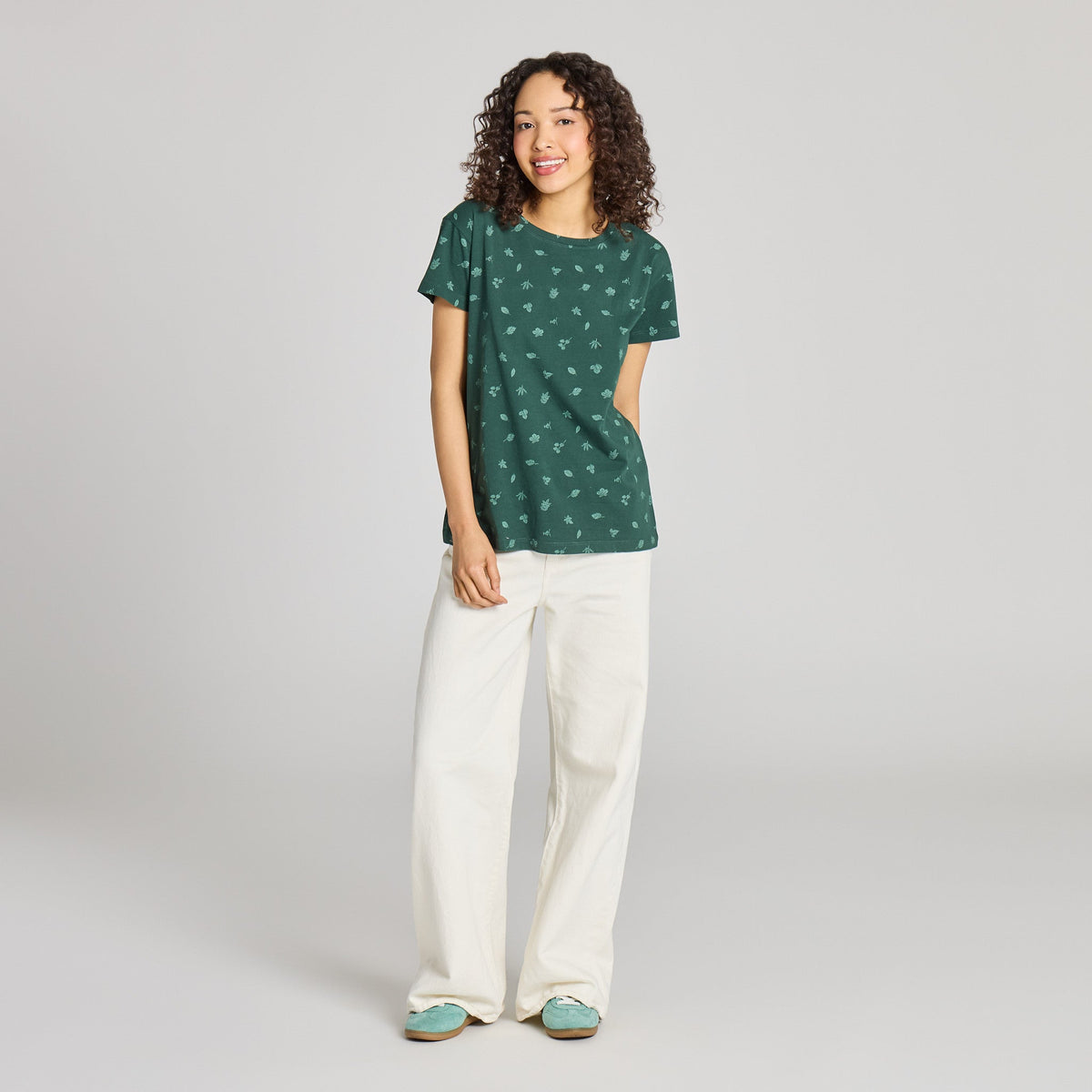 Women's Falling Leaves Pattern Crusher-LITE Easy Tee product image 5