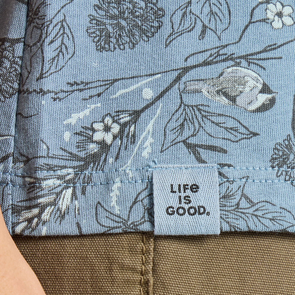 Women's Winter Chickadee Pattern Crusher-LITE Easy Tee product image 4