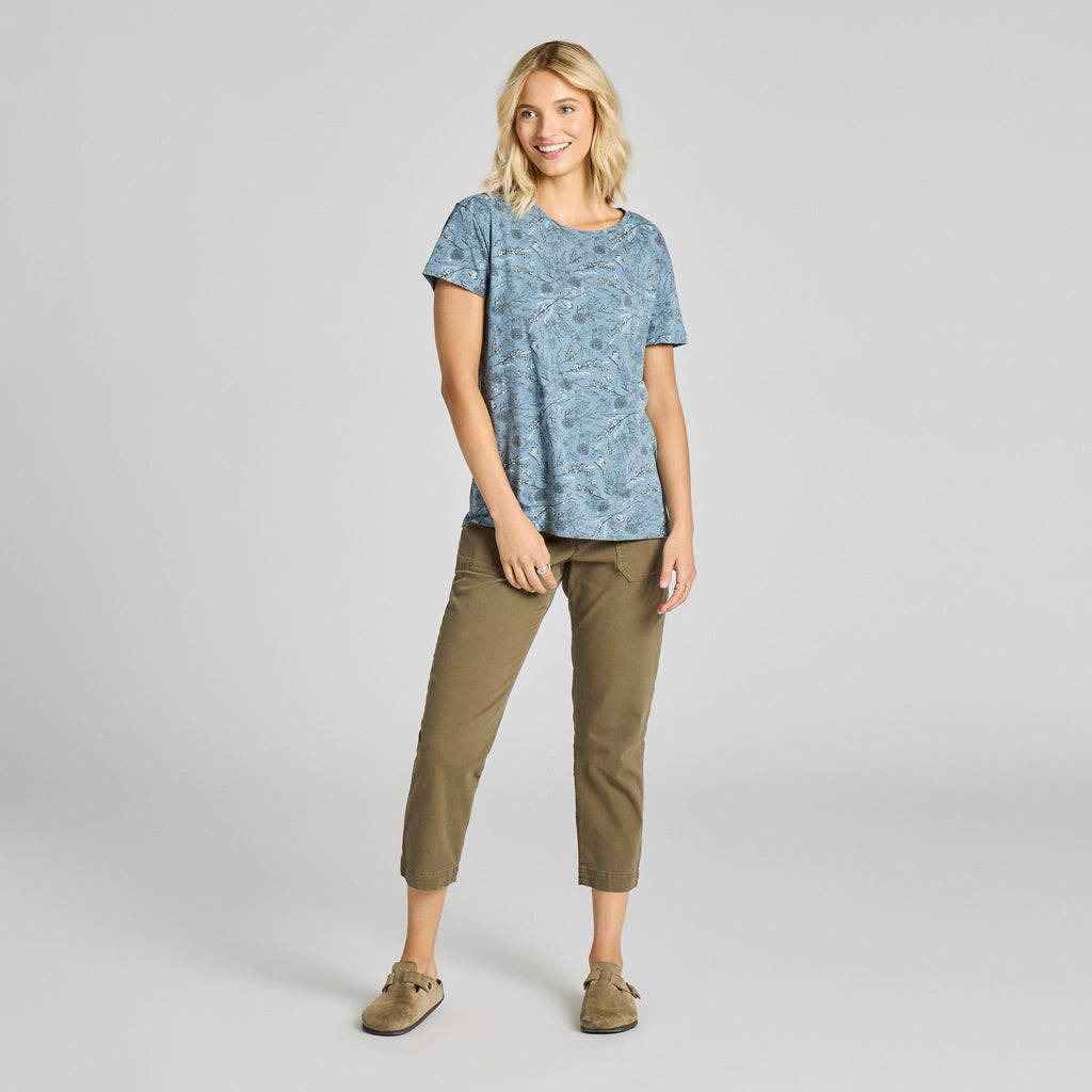 Women's Winter Chickadee Pattern Crusher-LITE Easy Tee product image 5