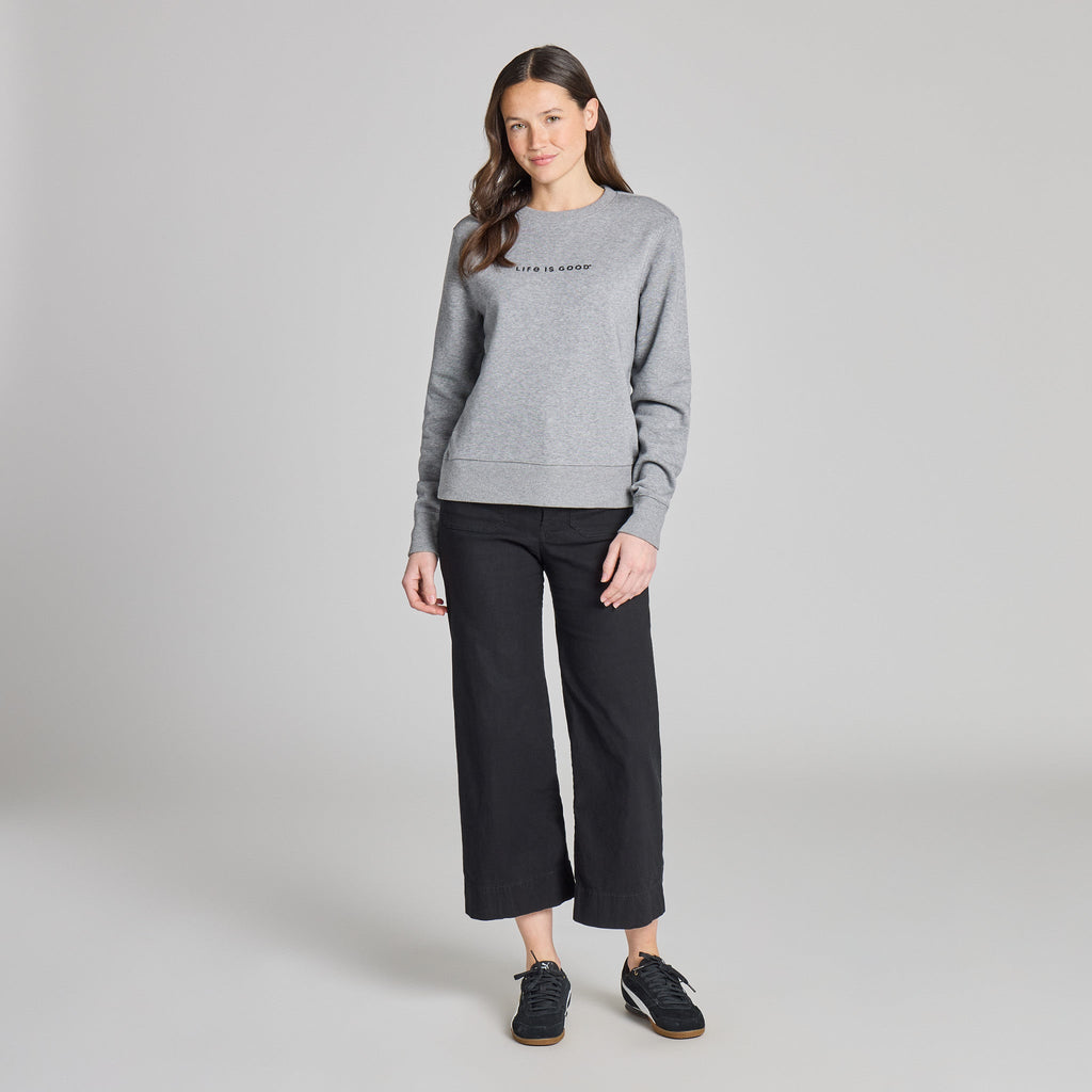 Women's Branded LIG Good Vibes Crew