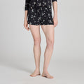 Women's Wild Daisy Pattern Lightweight Sleep Short
