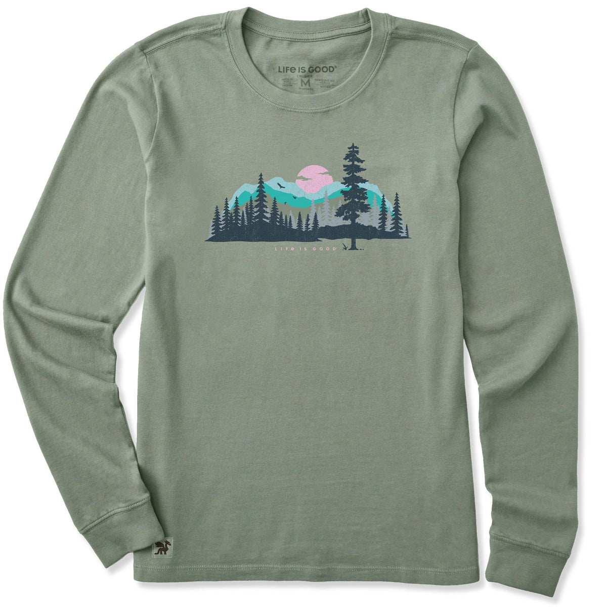 Women's Mountain Mood Long Sleeve Crusher Tee product image 1