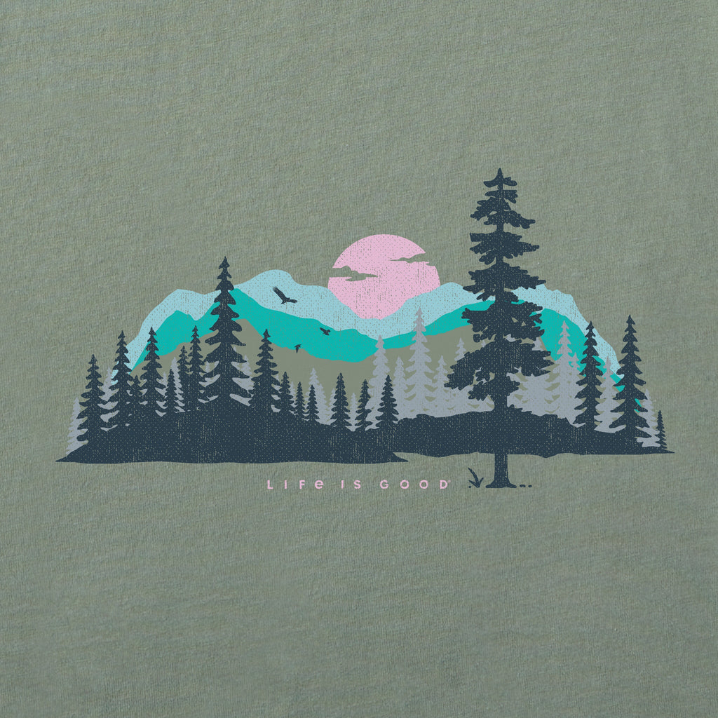 Women's Mountain Mood Long Sleeve Crusher Tee product image 2