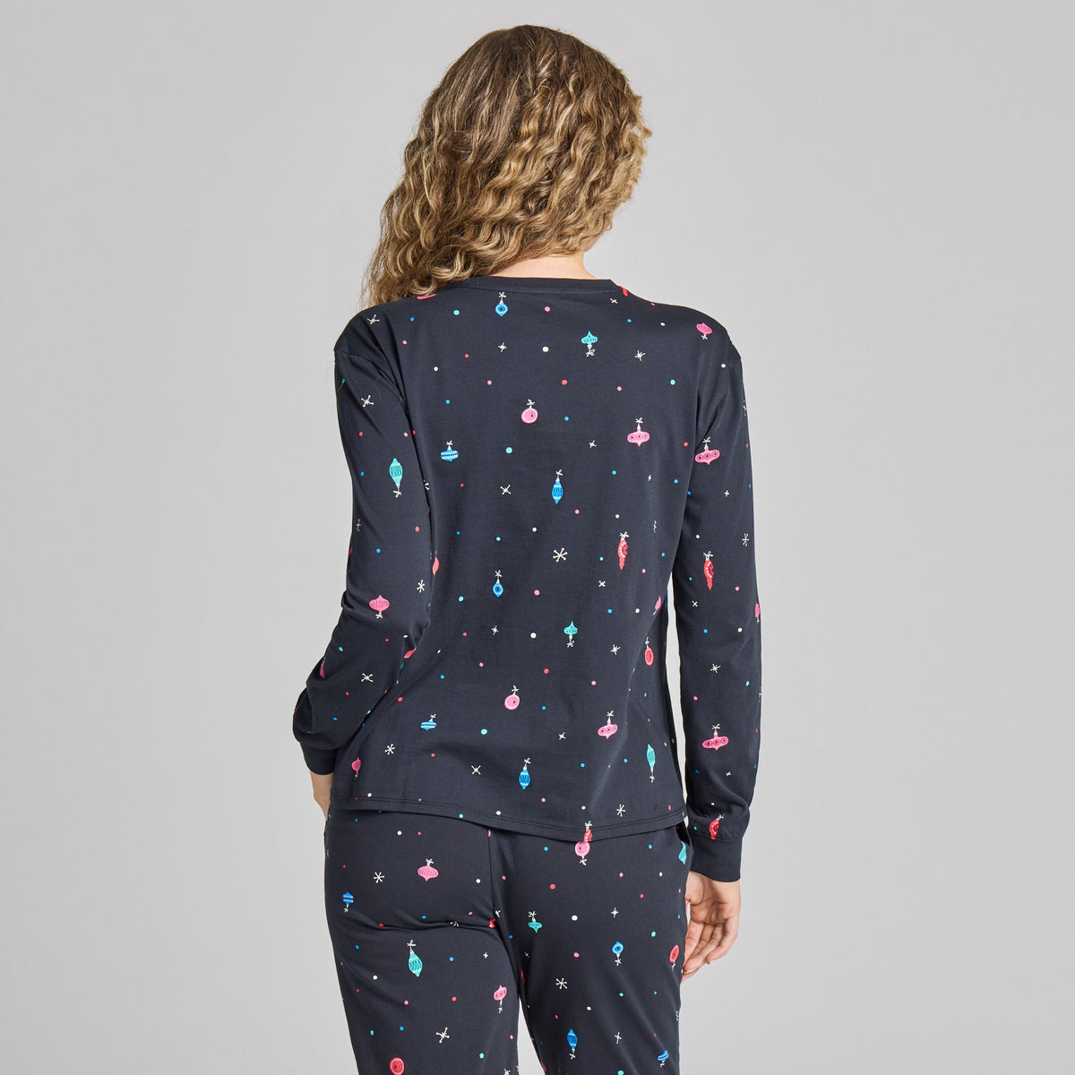 Women's Retro Ornament Pattern Long Sleeve Snuggle Up Sleep product image 3