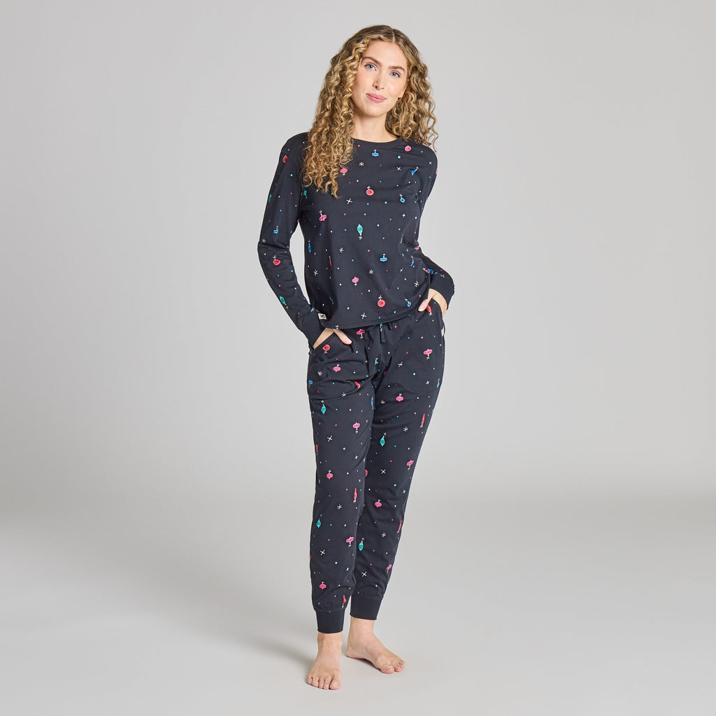 Women's Retro Ornament Pattern Long Sleeve Snuggle Up Sleep product image 5