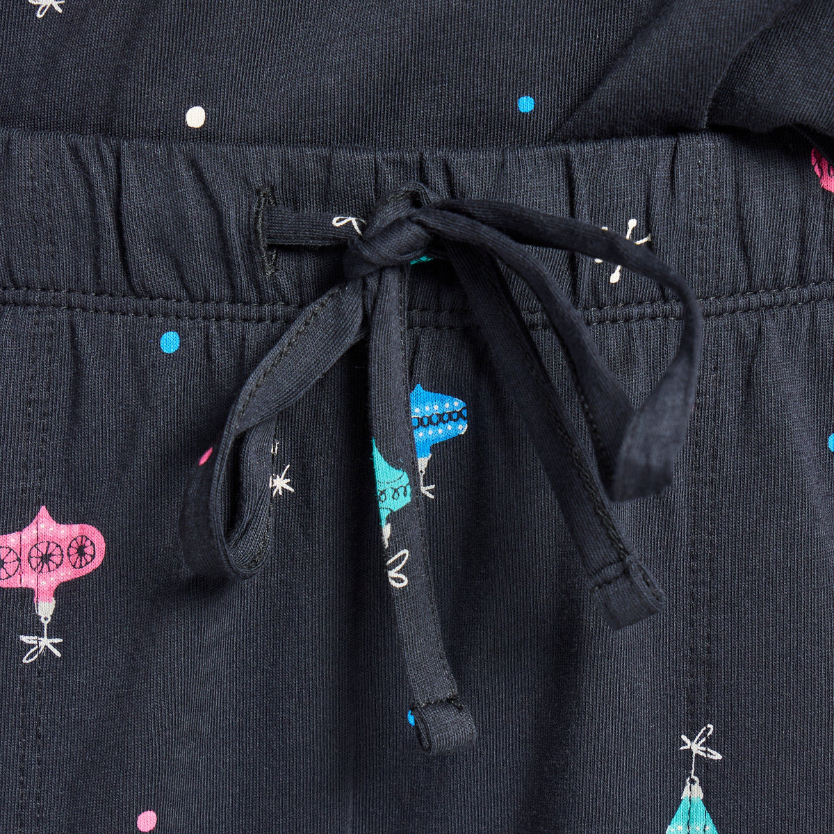 Women's Retro Ornament Pattern Snuggle Up Sleep Jogger