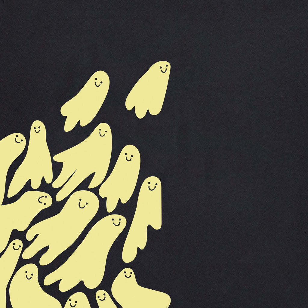 Kids Floating Ghosts Long Sleeve Crusher Tee product image 2