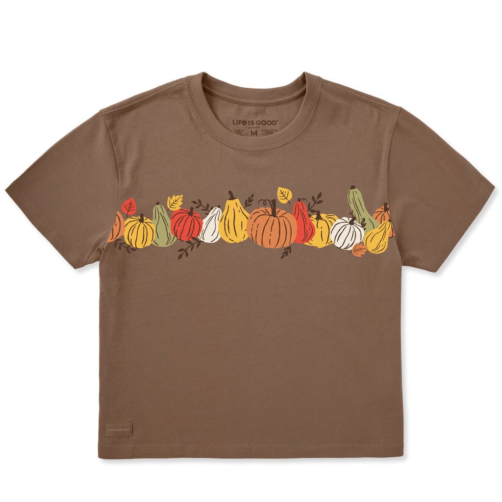 Women's Pumpkins & Gourds Short Sleeve Crusher Boxy Tee product image 1