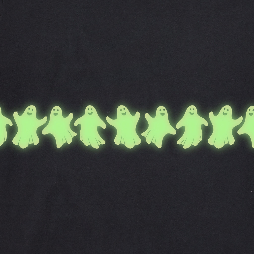Women's Happy Glowing Ghosts Short Sleeve Crusher Boxy Tee product image 3