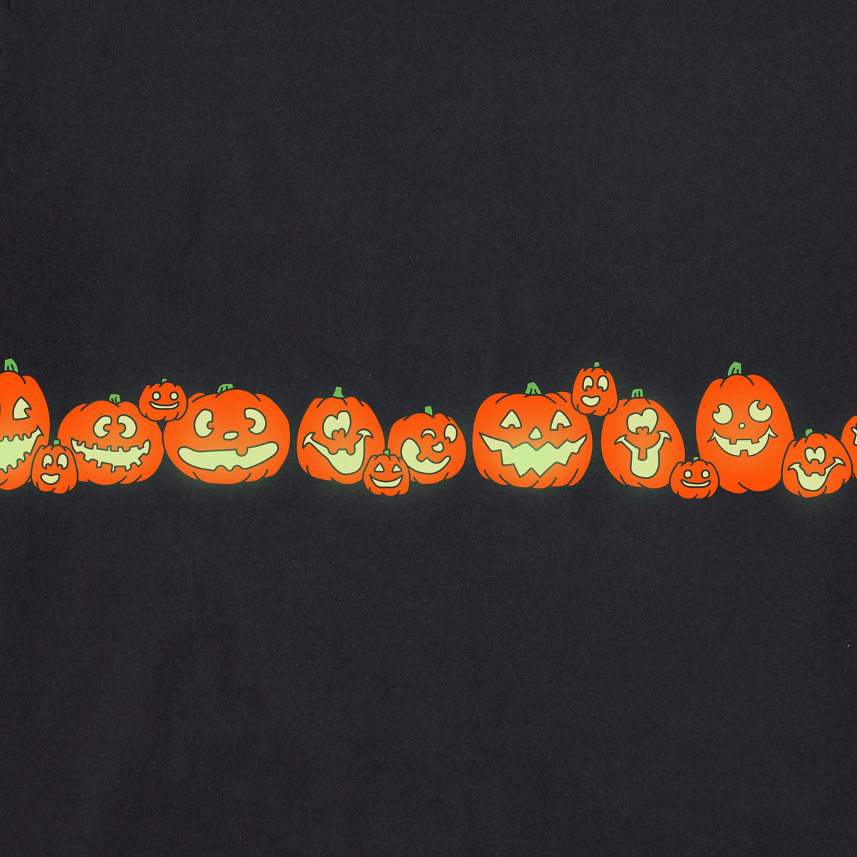 Women's Glowing Jack-o-Lanterns Short Sleeve Crusher Boxy product image 3