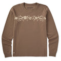 Women's Woodcut Squirrels Long Sleeve Crusher Tee product image 1
