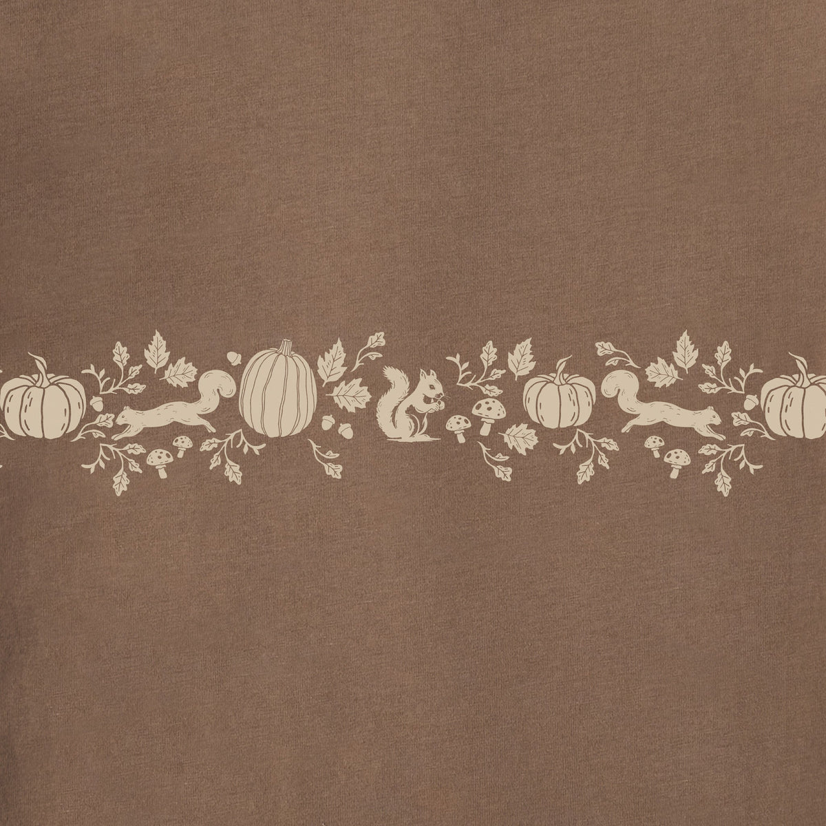 Women's Woodcut Squirrels Long Sleeve Crusher Tee product image 2