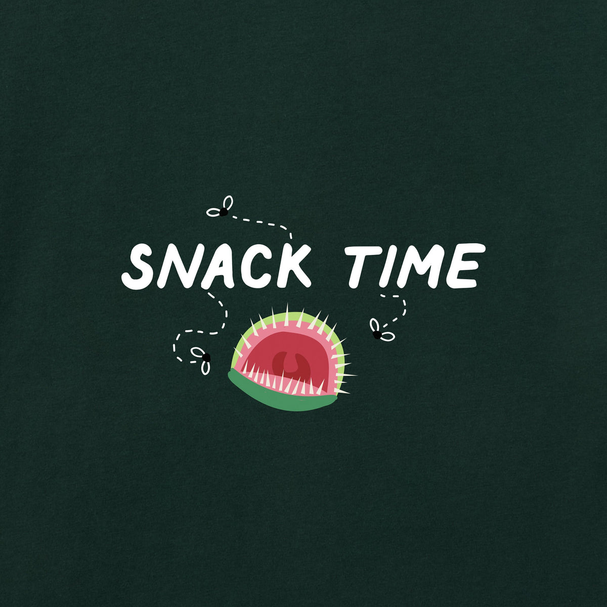 Women's Snack Time Venus Flytrap Long Sleeve Crusher Tee product image 2
