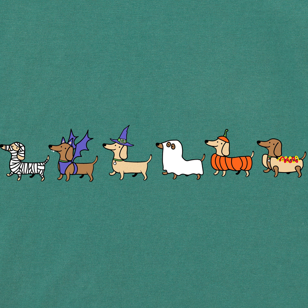 Women's Weenie Costume Parade Long Sleeve Crusher Tee