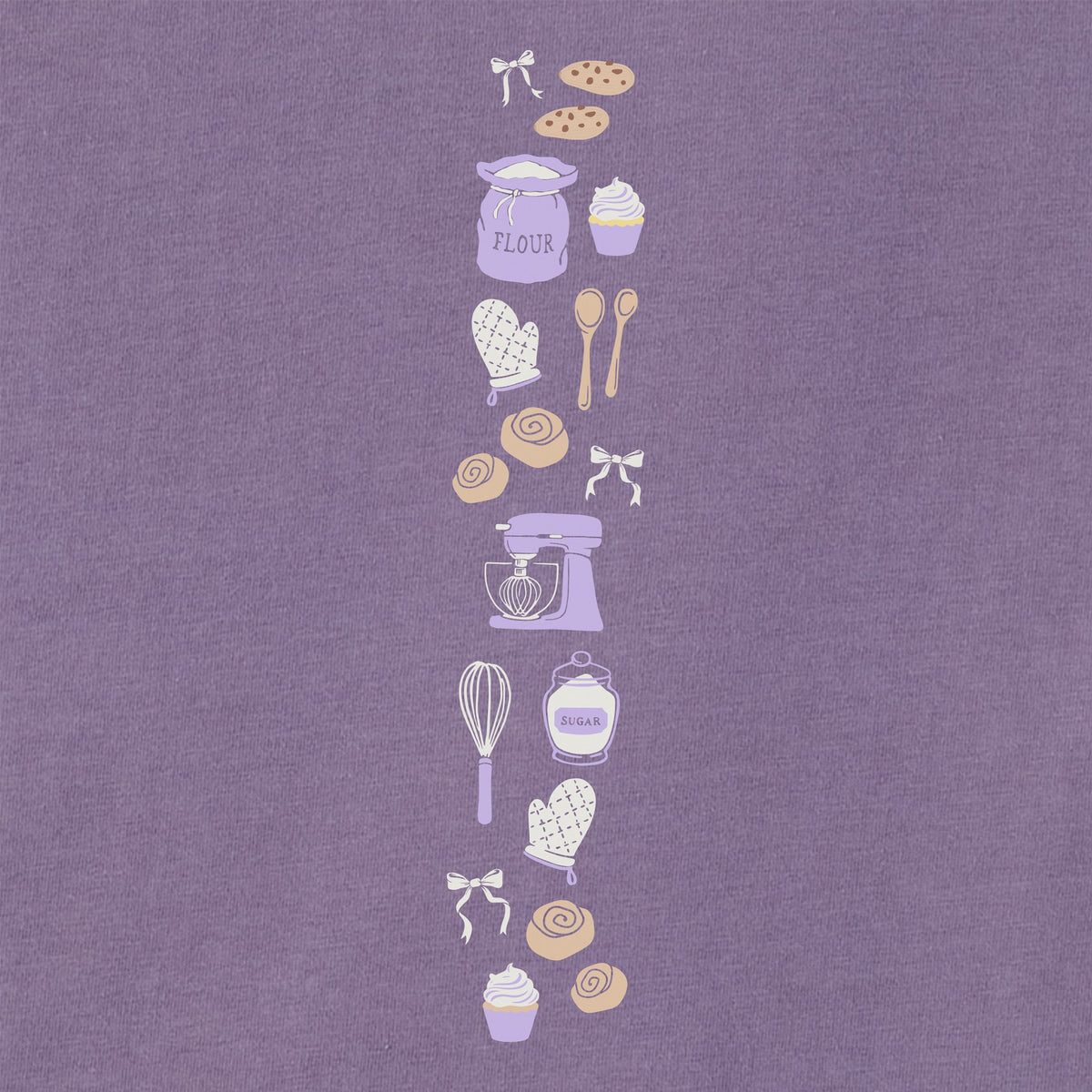 Women's Bake It 'Til You Make It Long Sleeve Crusher Tee product image 3