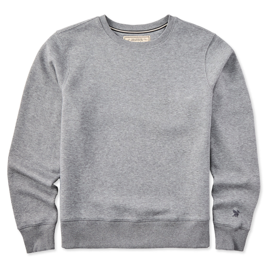 Men's Solid Good Vibes Crew