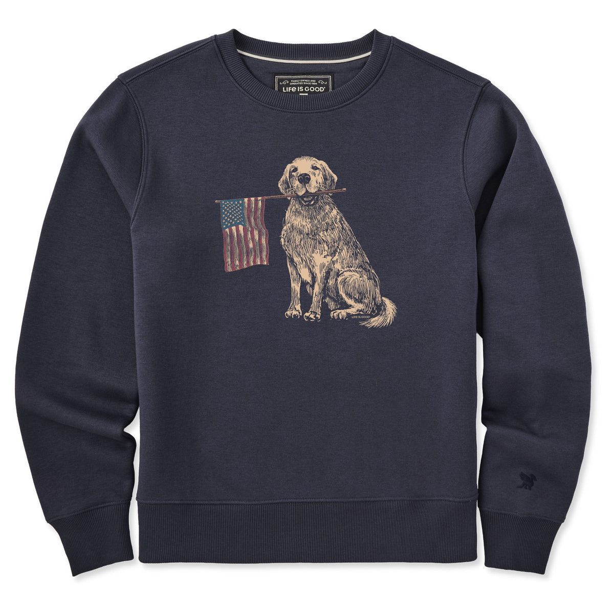 Men's USA Golden Good Vibes Crew