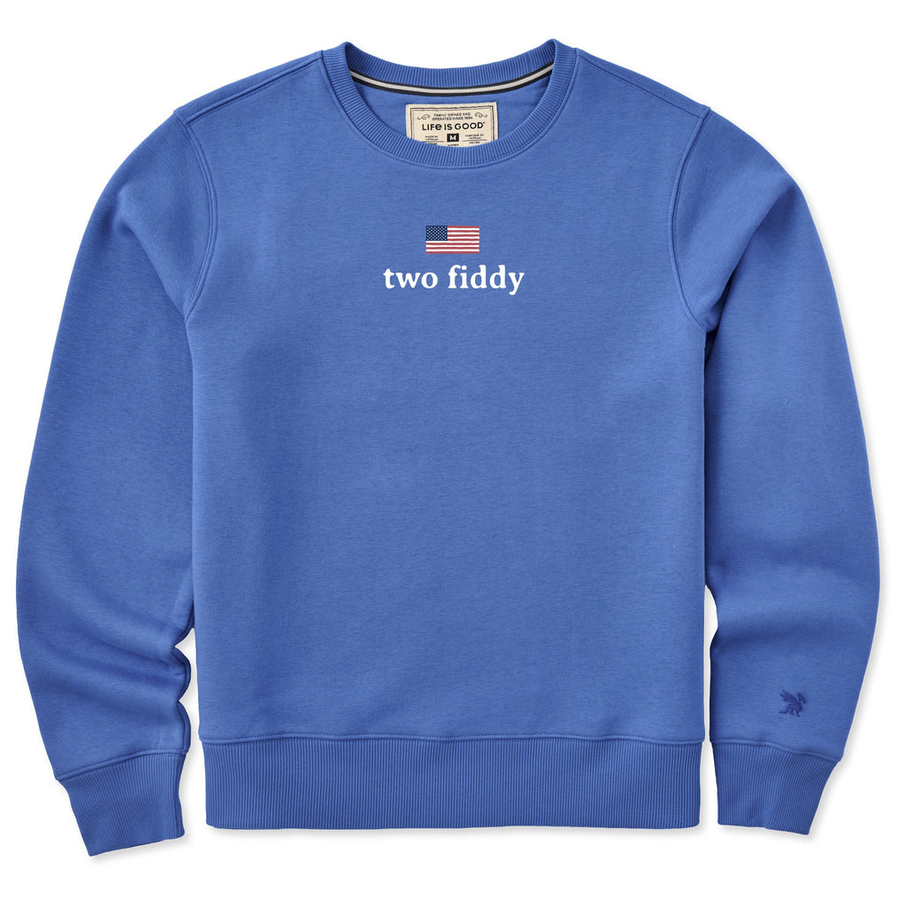 Men's Two Fiddy Good Vibes Crew product image 1