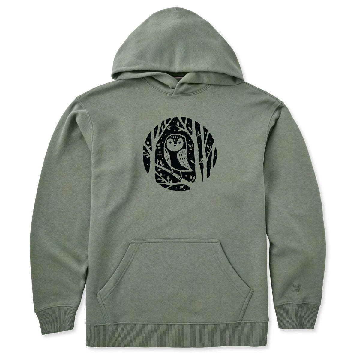 Men's Owl in the Trees Good Vibes Hoodie product image 1