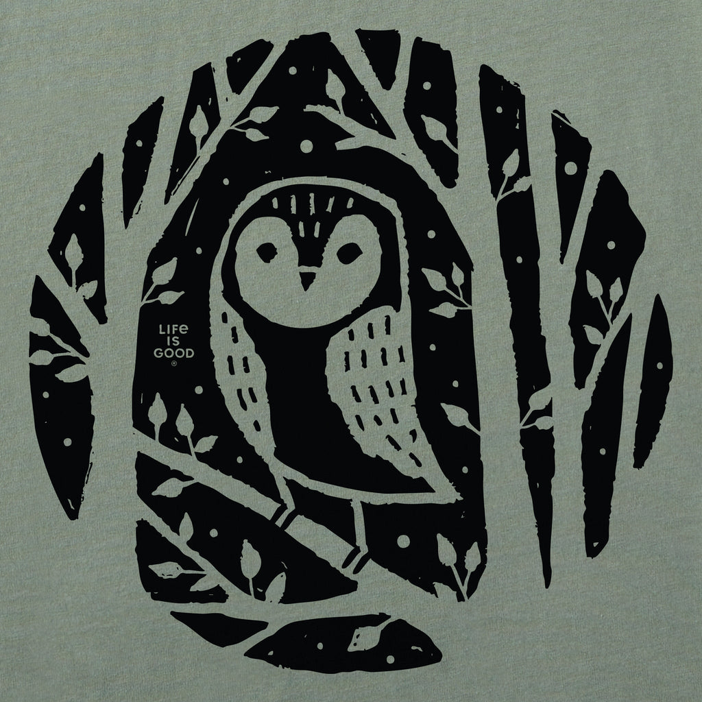 Men's Owl in the Trees Good Vibes Hoodie product image 2
