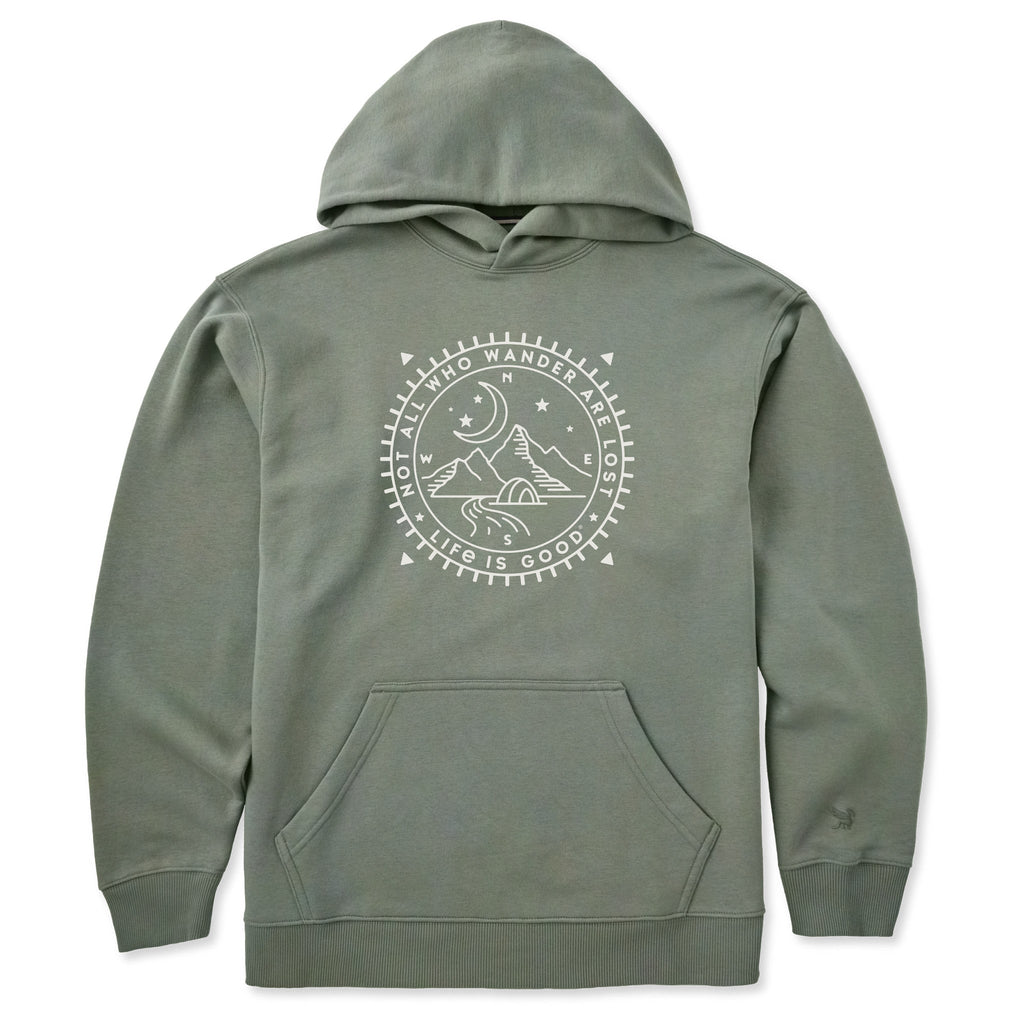 Men's Wander Compass Camp Good Vibes Hoodie product image 1
