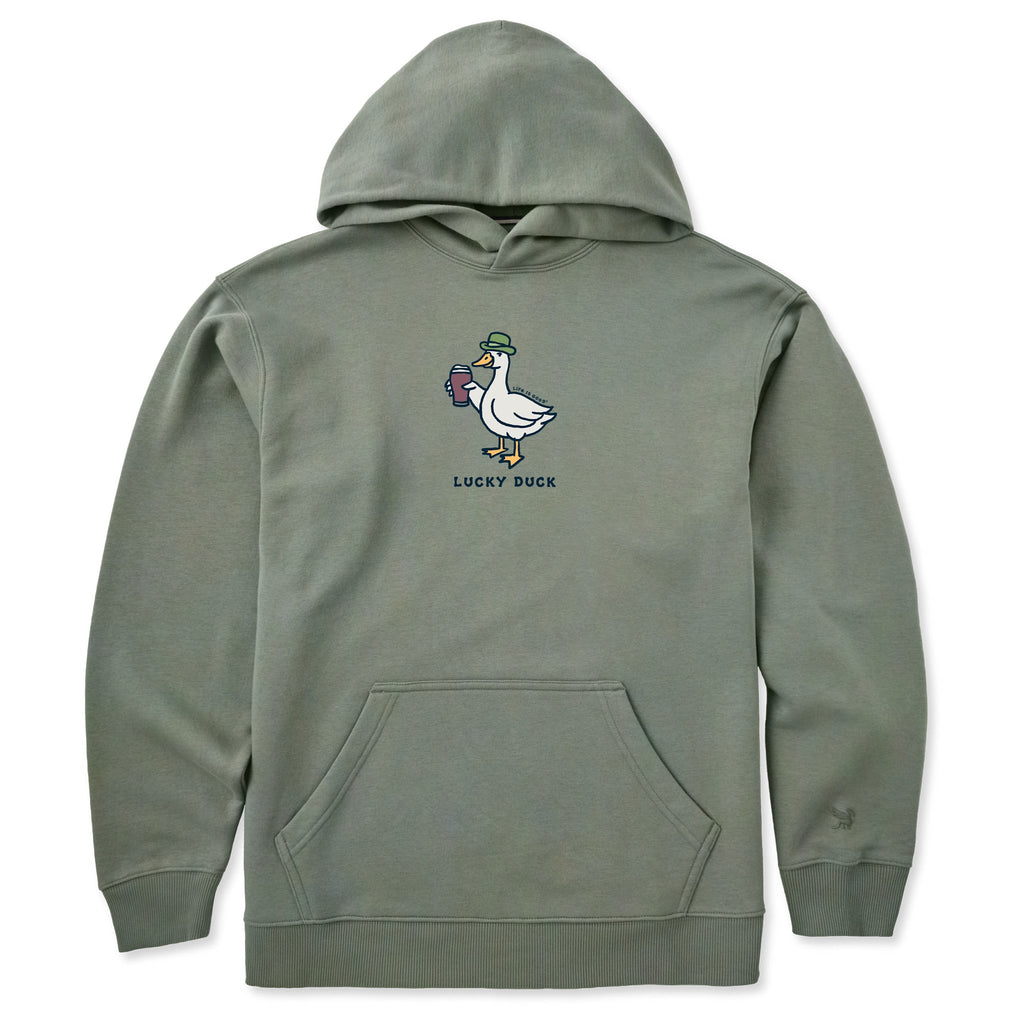 Men's Lucky Duck Stout Good Vibes Hoodie product image 1
