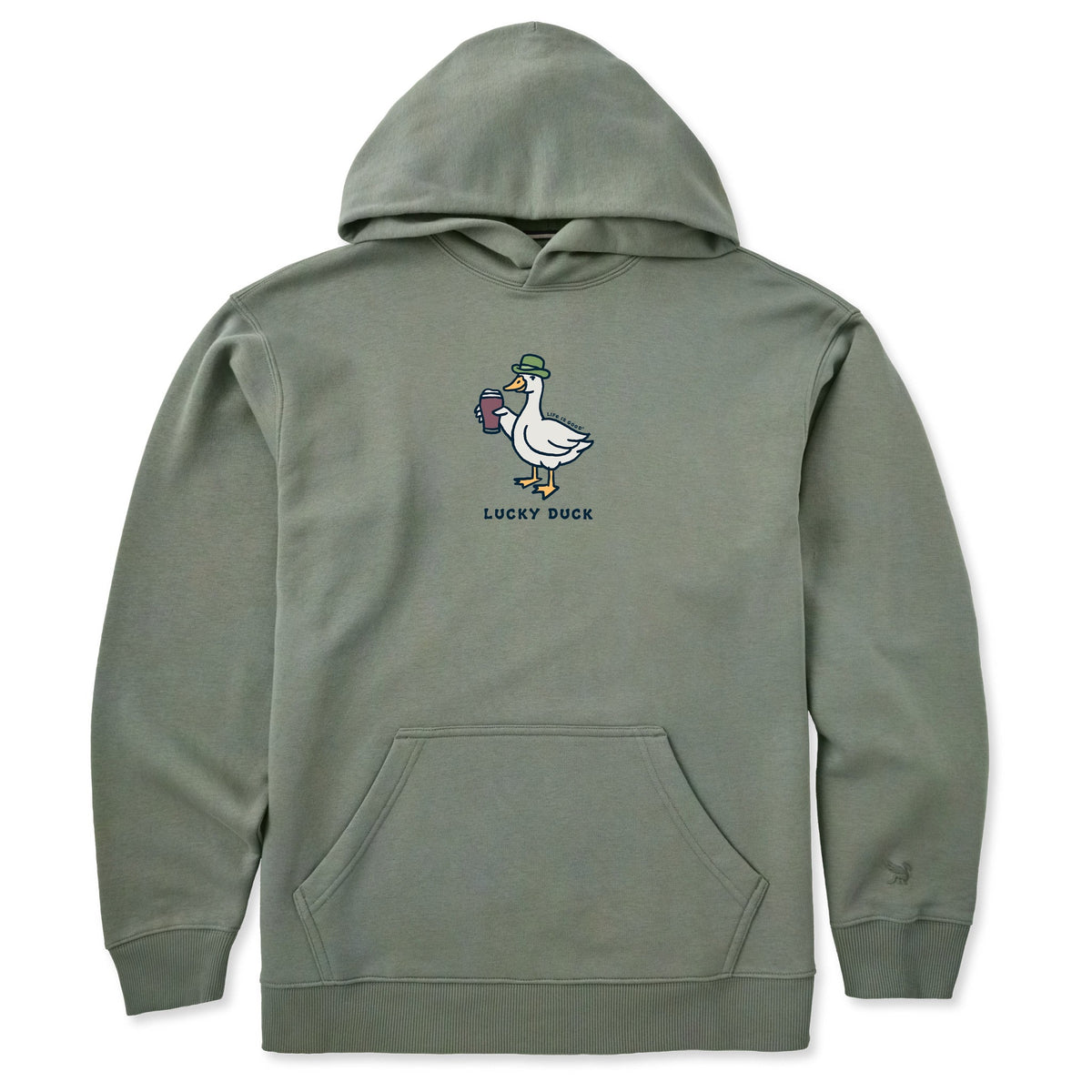 Men's Lucky Duck Stout Good Vibes Hoodie product image 1