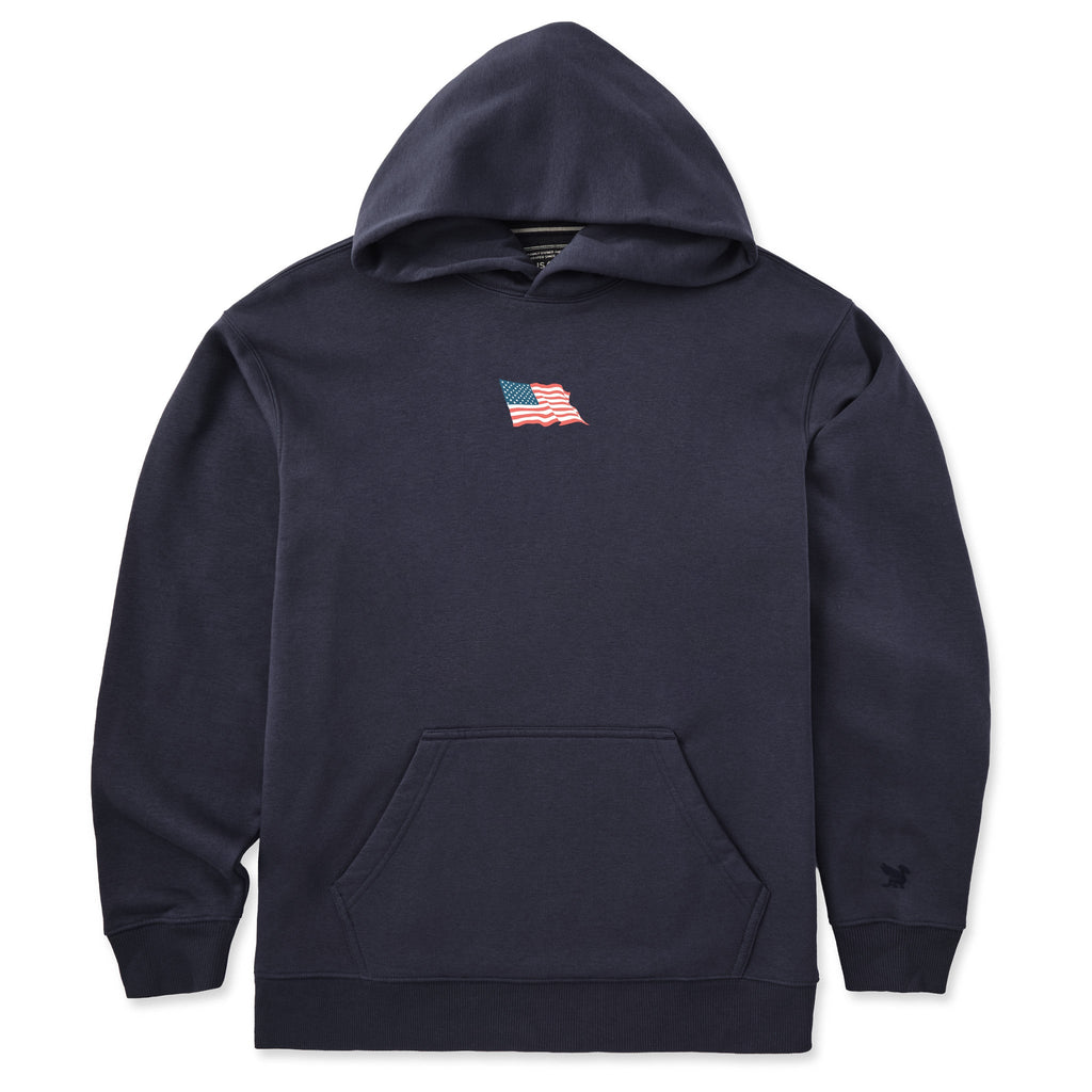 Men's Waving Flag Good Vibes Hoodie product image 1