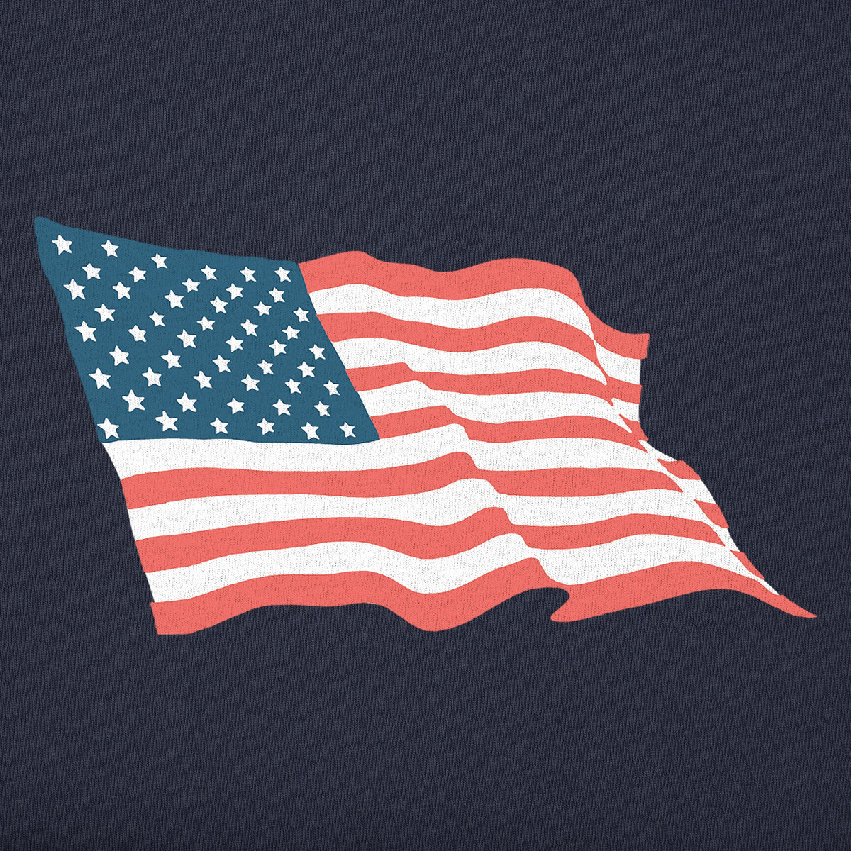 Men's Waving Flag Good Vibes Hoodie product image 2
