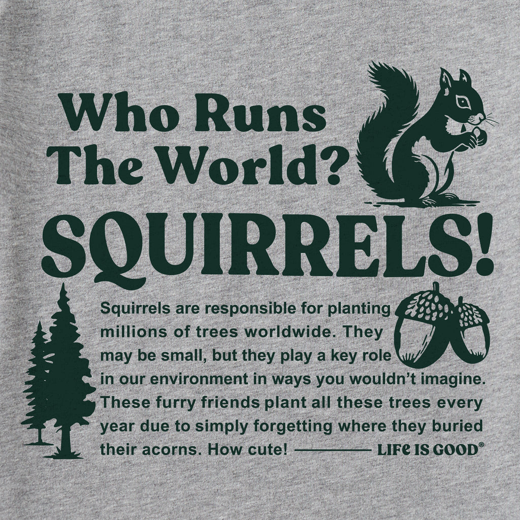 Men's Squirrels Run the World Good Vibes Hoodie product image 2