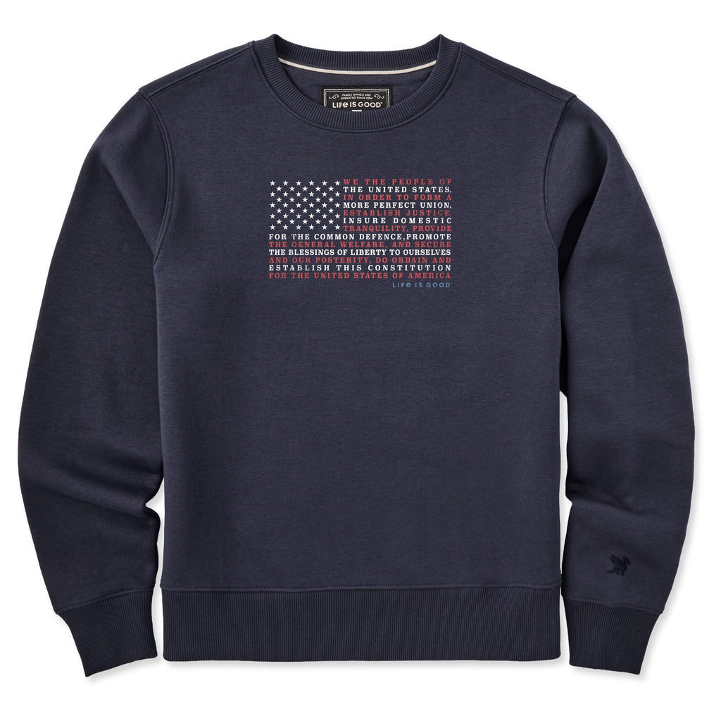 Women's Constitution Flag Good Vibes Crew product image 1