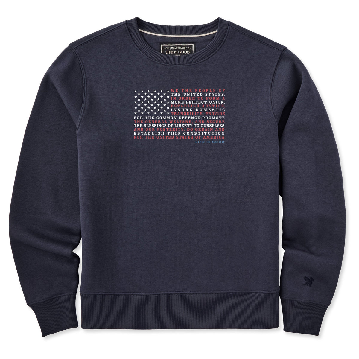 Women's Constitution Flag Good Vibes Crew product image 1