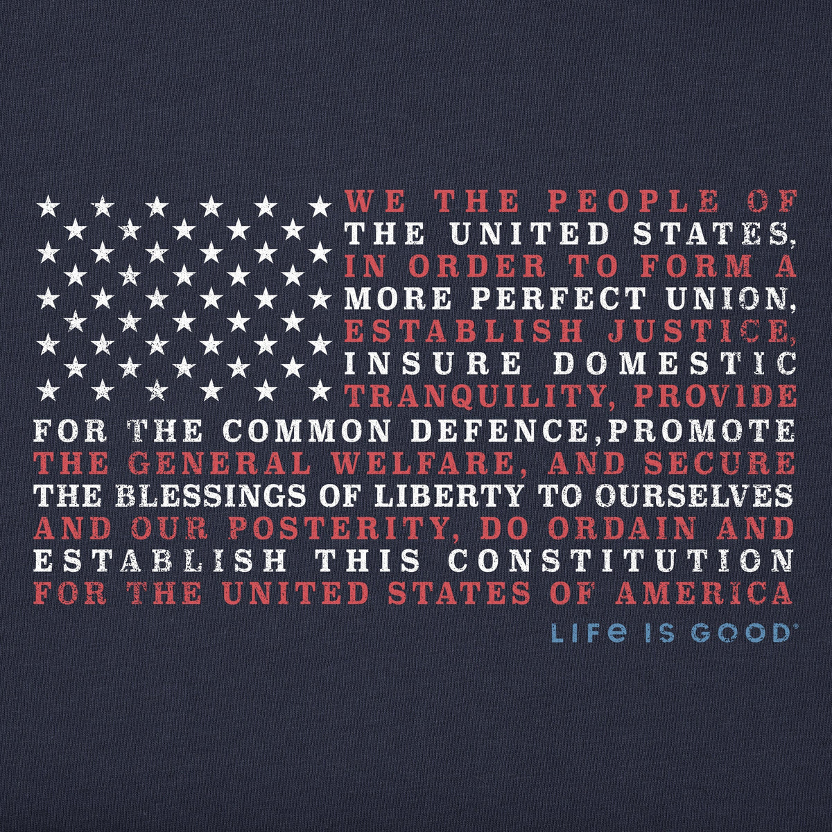 Women's Constitution Flag Good Vibes Crew product image 2
