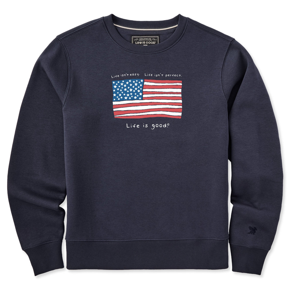 Women's Life is Good America Vibes Crew product image 1