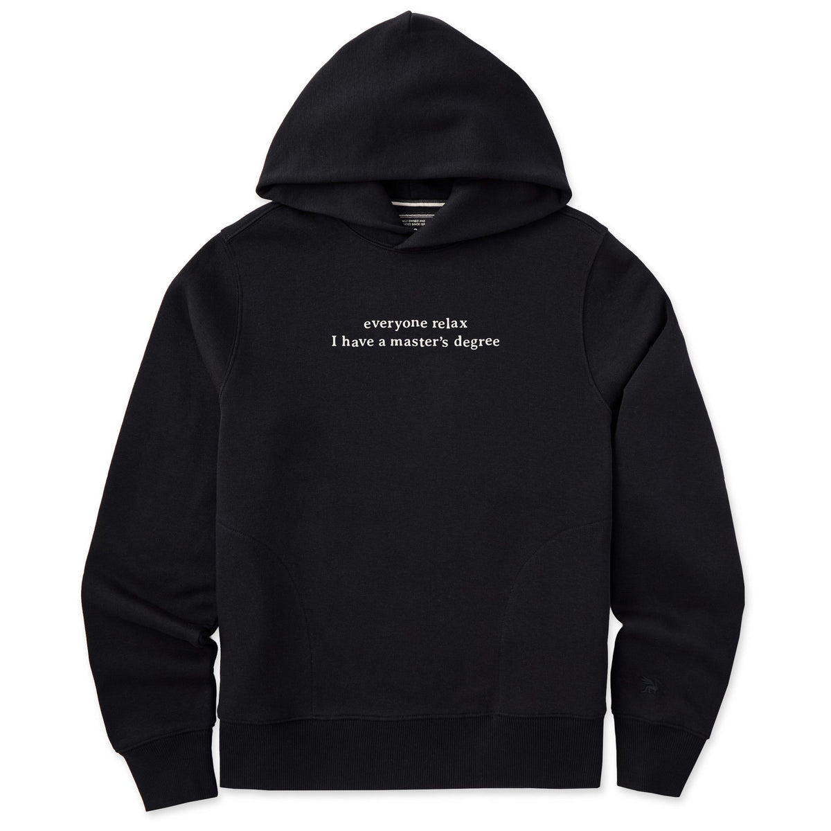 Women's I Have a Master's Degree Good Vibes Hoodie product image 1