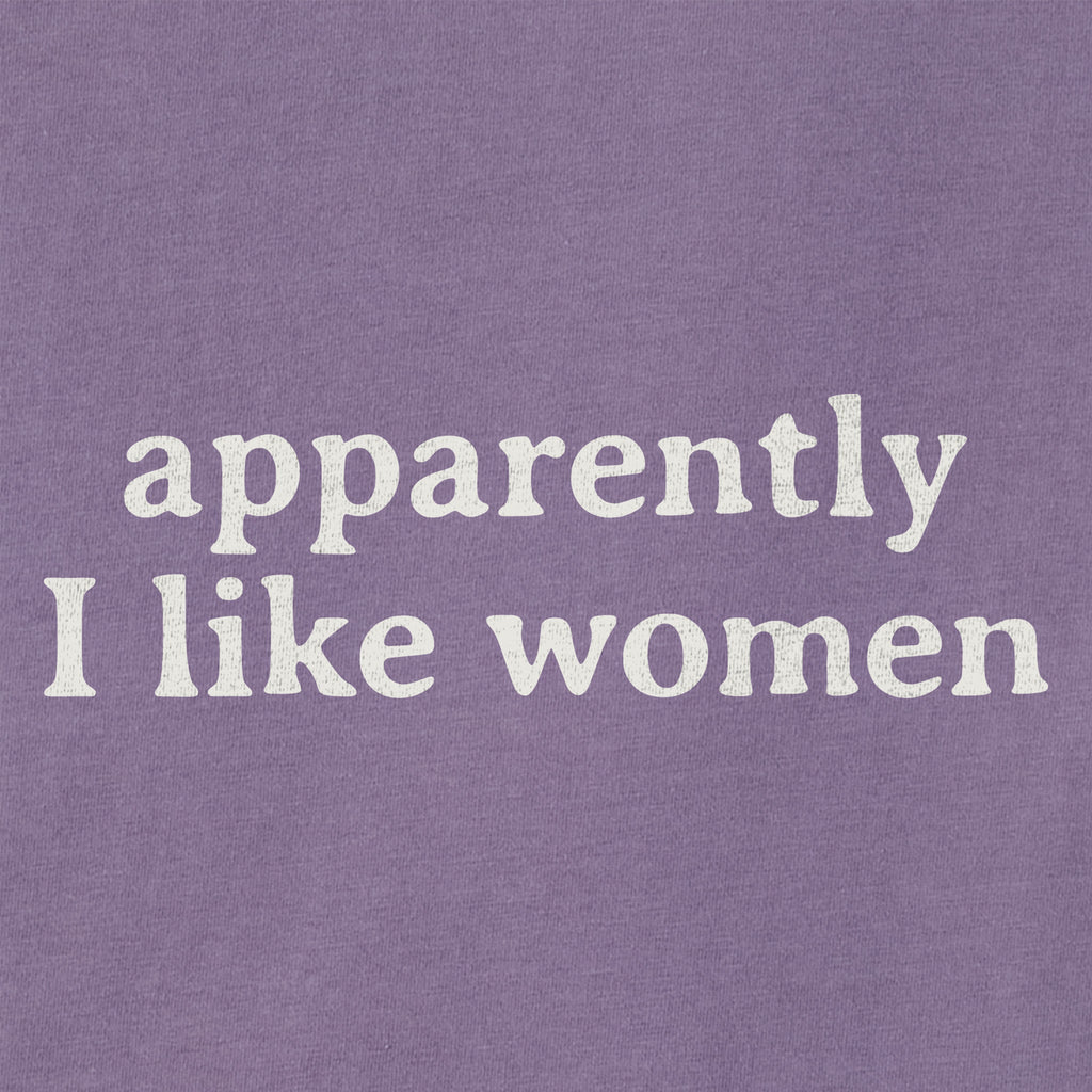 Women's Apparently I Like Women Good Vibes Hoodie product image 2