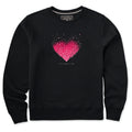 Women's Scattered Hearts Good Vibes Crew