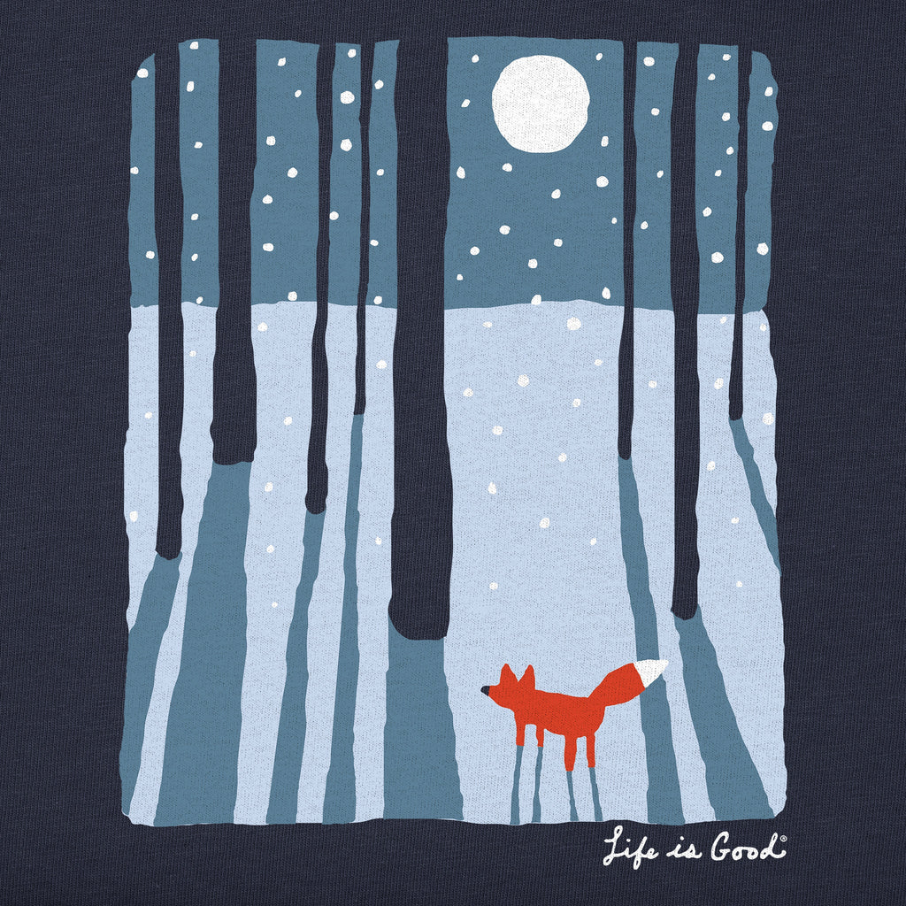 Women's Fox in the Moonlight Good Vibes Crew