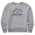 Women's Peace Love and Good Dogs Vibes Crew product image 1