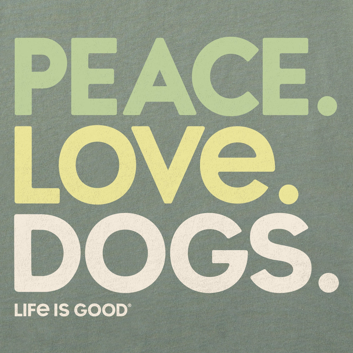 Women's Peace Love Dogs Good Vibes Hoodie product image 2