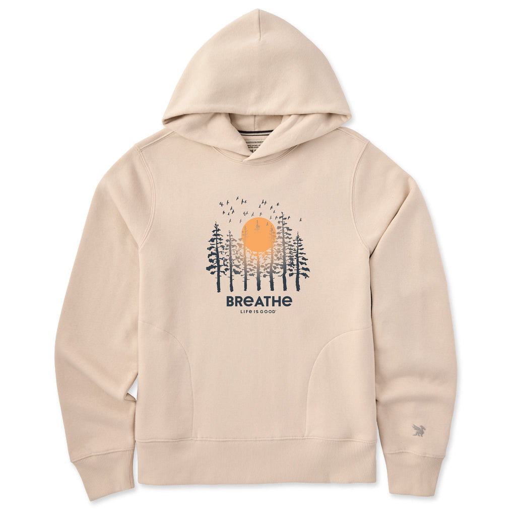 Women's Breathe Forest Good Vibes Hoodie product image 1