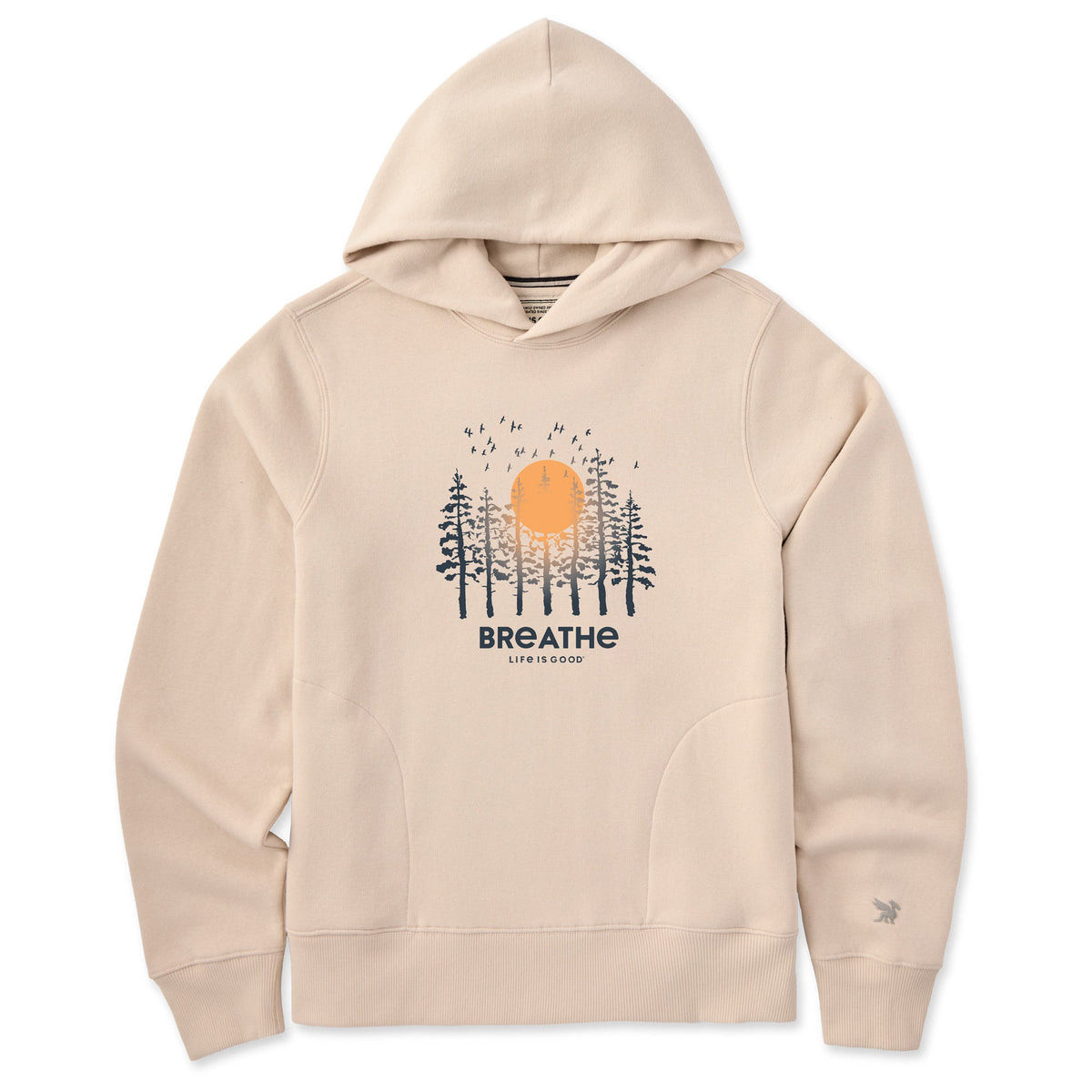 Women's Breathe Forest Good Vibes Hoodie product image 1
