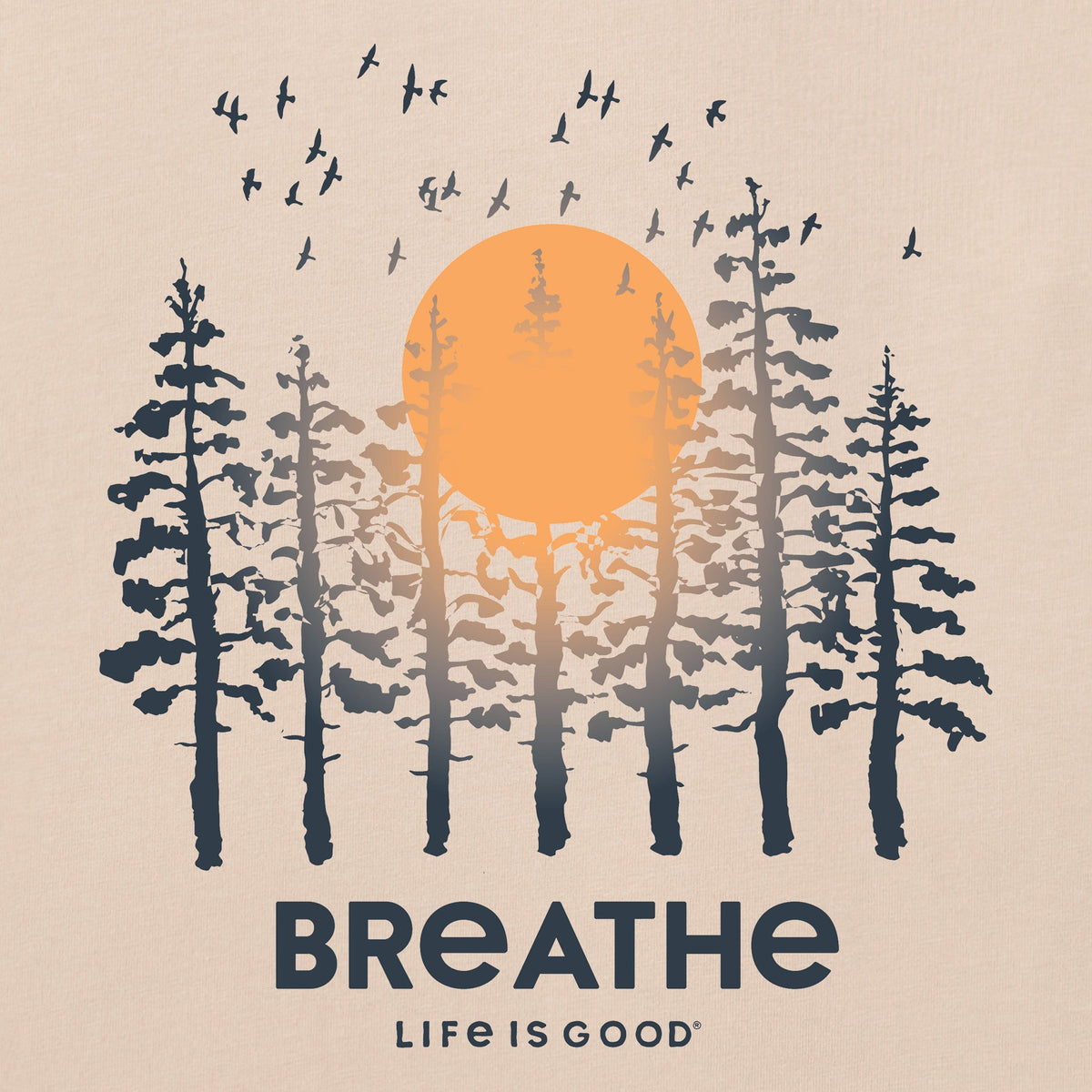 Women's Breathe Forest Good Vibes Hoodie product image 2