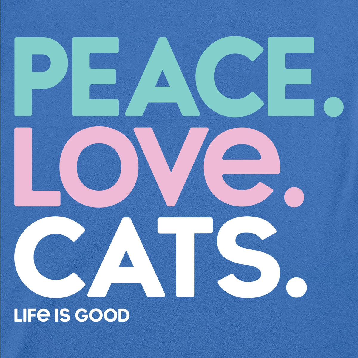 Women's Peace Love Cats Good Vibes Hoodie product image 2